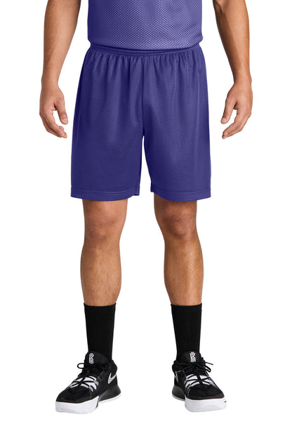 Sport-Tek PosiCharge Mesh 7  Short ST5100 Purple
