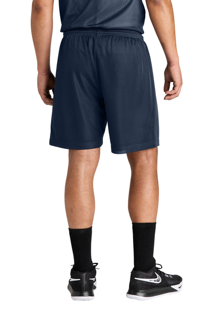 Custom Embroidered Sport-Tek PosiCharge Mesh 7  Short ST5100,True Navy