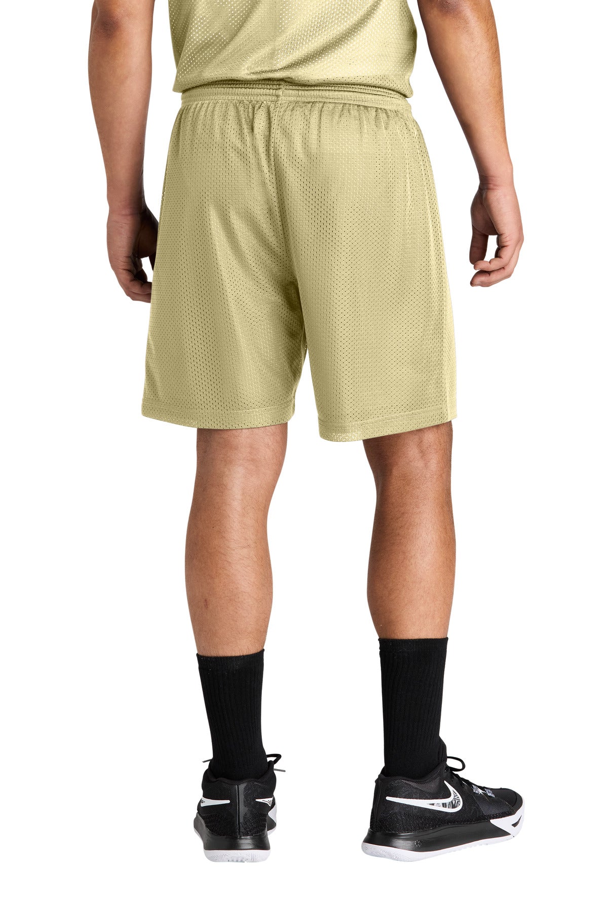 Custom Embroidered Sport-Tek PosiCharge Mesh 7  Short ST5100,Vegas Gold