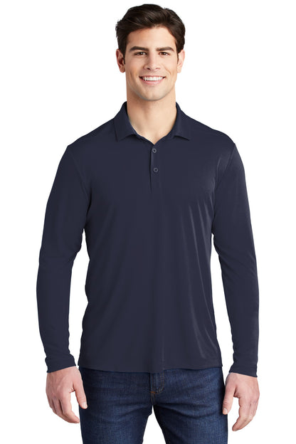 Sport-Tek   Posi-UV  Pro Long Sleeve Polo. ST520LS