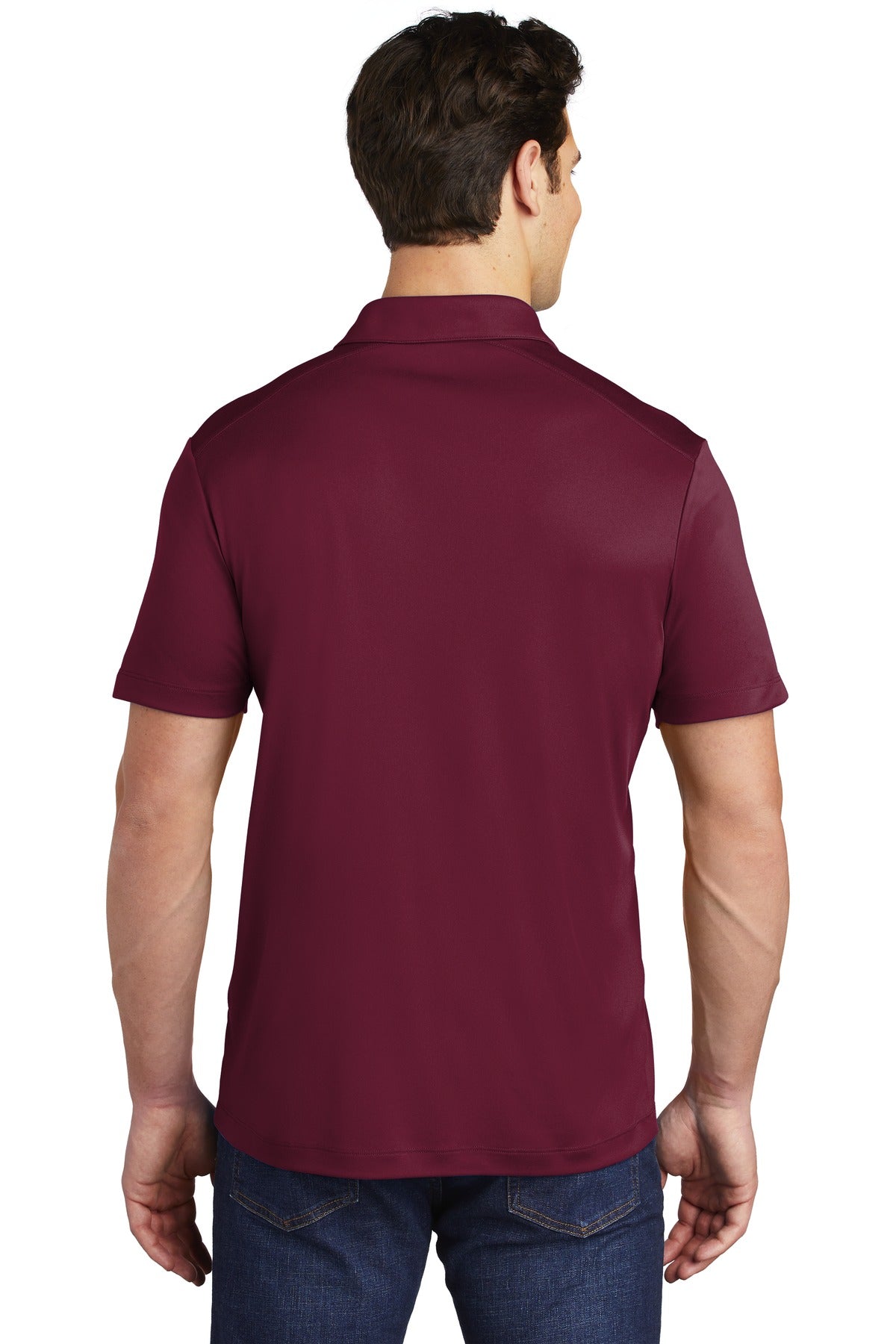Custom Embroidered Sport-Tek   Posi-UV  Pro Polo. ST520,Cardinal