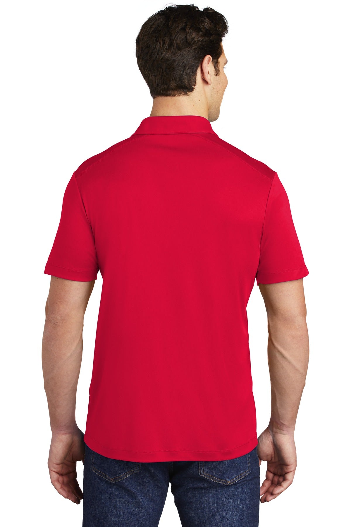 Custom Embroidered Sport-Tek   Posi-UV  Pro Polo. ST520,True Red