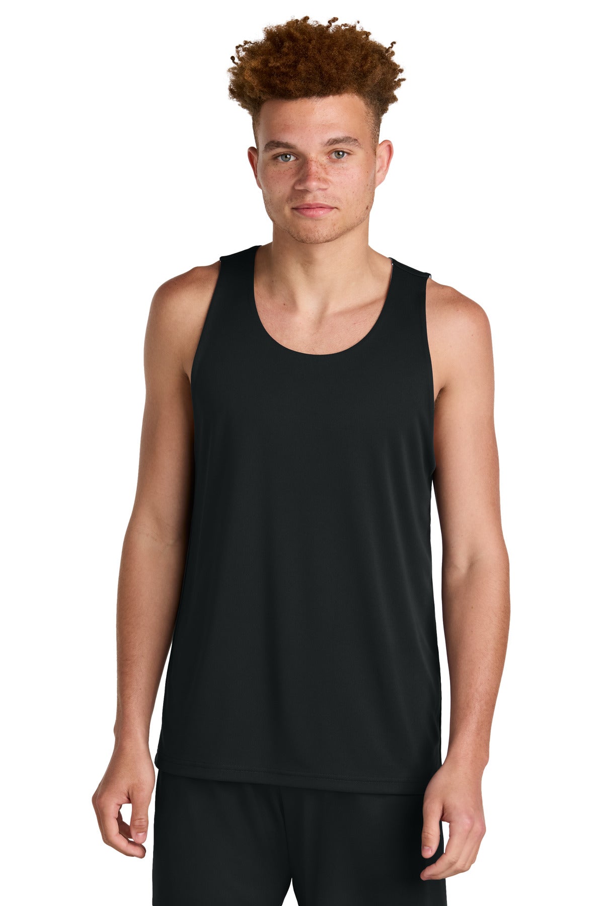 Custom Embroidered Sport-Tek Activewear in Black/ White