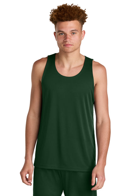 Custom Embroidered Sport-Tek Activewear in Forest Green/ White