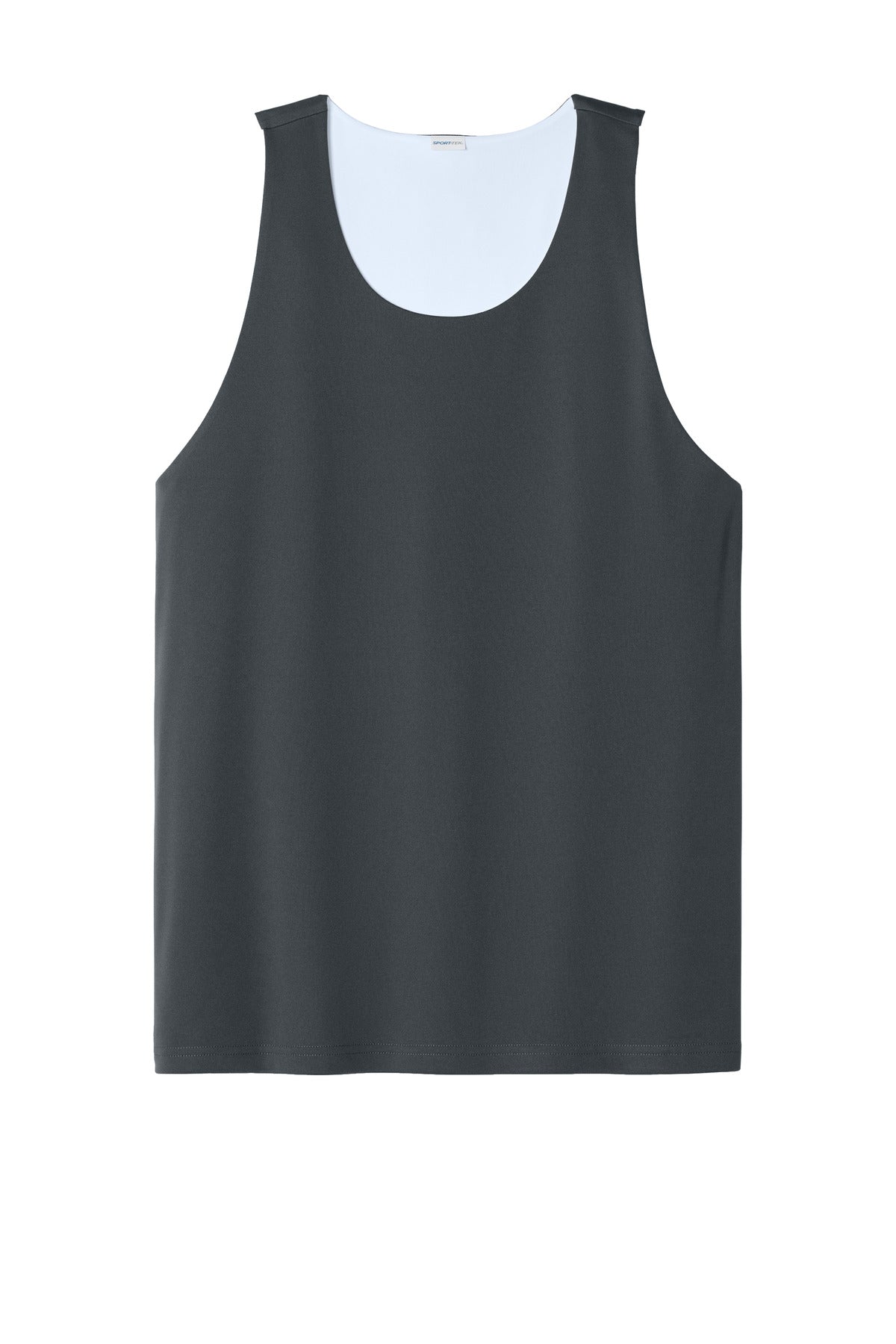 Custom Embroidered Sport-Tek Activewear in Iron Grey/ White