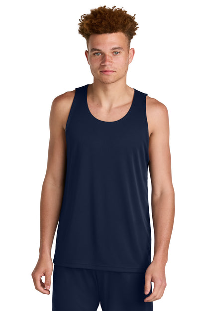 Custom Embroidered Sport-Tek Activewear in True Navy/ White