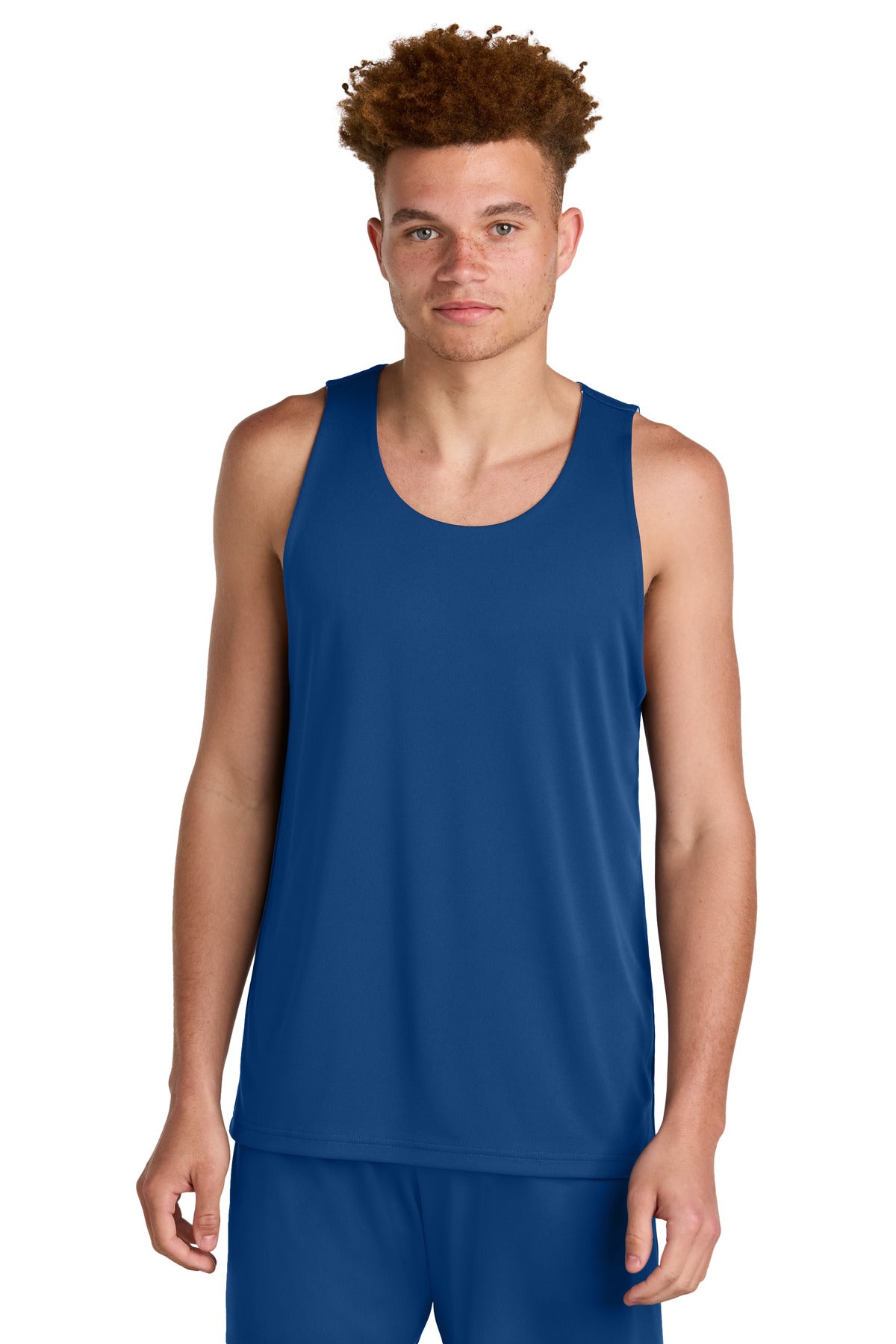Custom Embroidered Sport-Tek Activewear in True Royal/ White