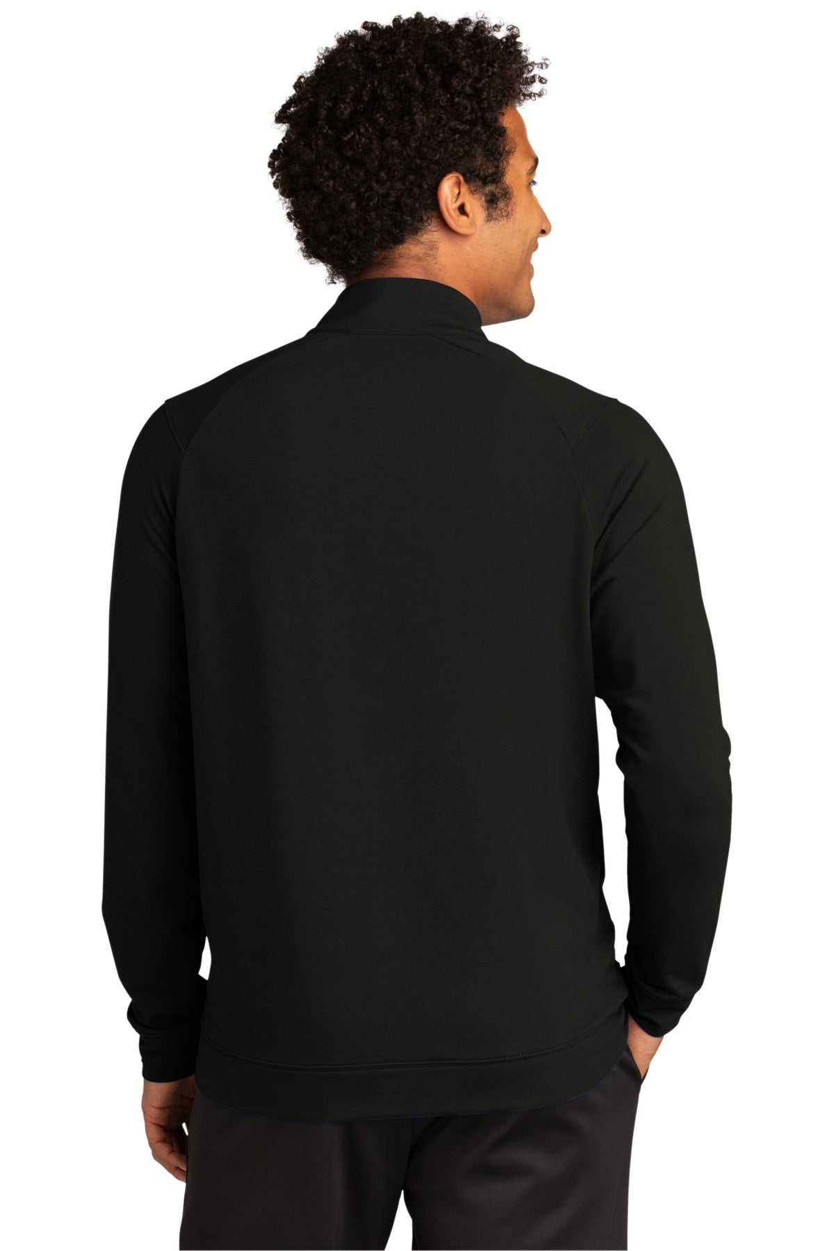Custom Embroidered Sport-Tek Sport-Wick Flex Fleece Full-Zip. ST560,Black