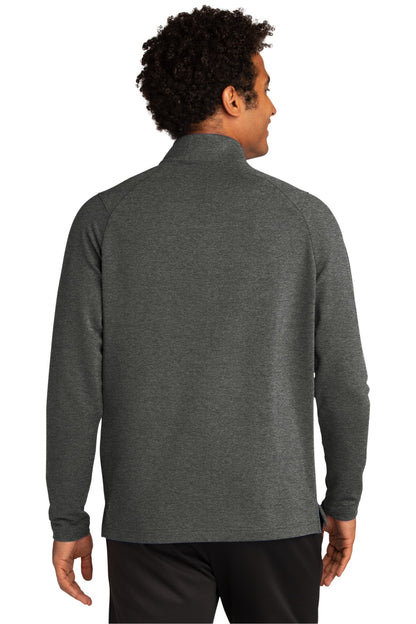 Custom Embroidered Sport-Tek Sport-Wick Flex Fleece 1/4-Zip. ST561,Dark Grey Heather