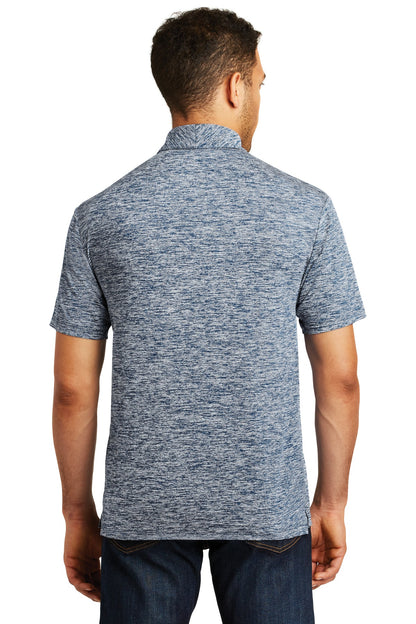 Custom Embroidered Sport-Tek  PosiCharge  Electric Heather Polo. ST590,True Navy Electric