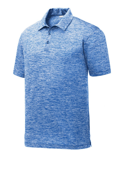 Sport-Tek  PosiCharge  Electric Heather Polo. ST590