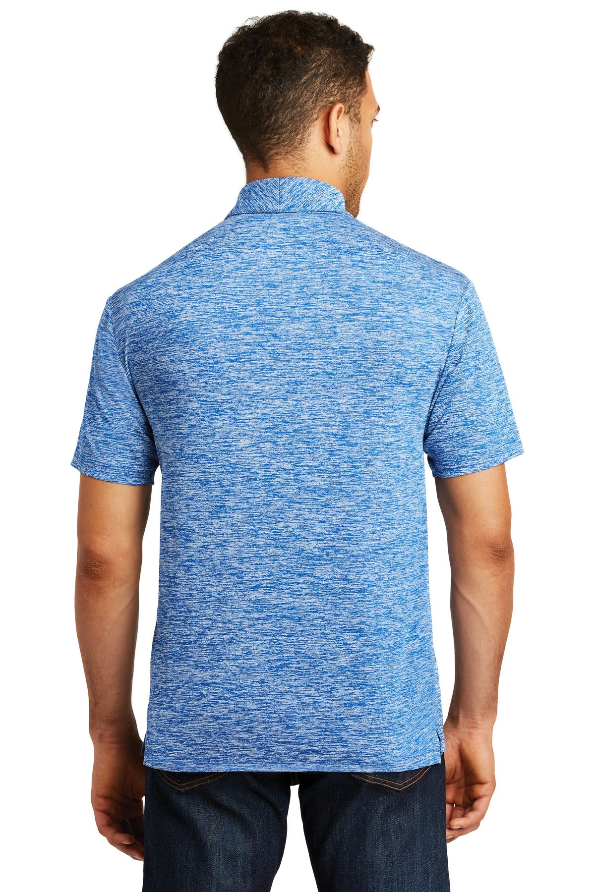 Custom Embroidered Sport-Tek  PosiCharge  Electric Heather Polo. ST590,True Royal Electric