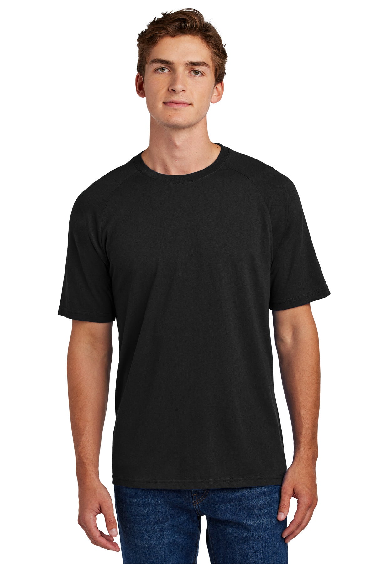 Custom Embroidered Sport-Tek T-Shirts  in Black