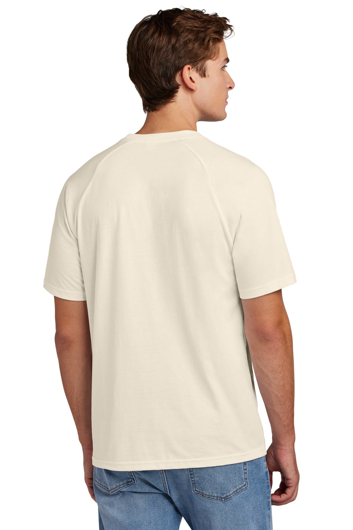 Custom Embroidered Sport-Tek Halftime Raglan Tee ST6040,Ecru