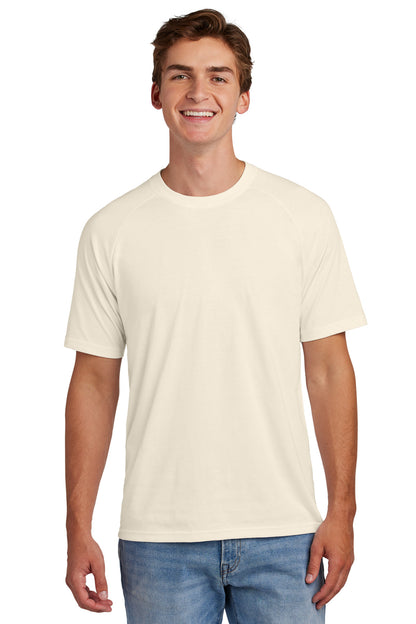 Custom Embroidered Sport-Tek T-Shirts  in Ecru