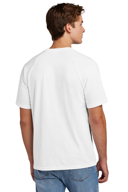 Custom Embroidered Sport-Tek Halftime Raglan Tee ST6040,White