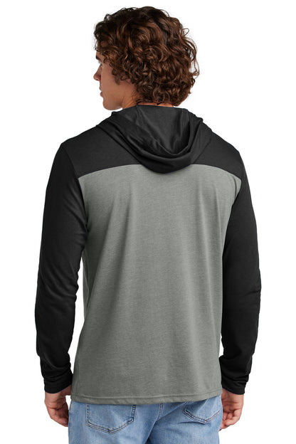 Custom Embroidered Sport-Tek Halftime Long Sleeve Hoodie ST6044,Black/ Vintage Heather