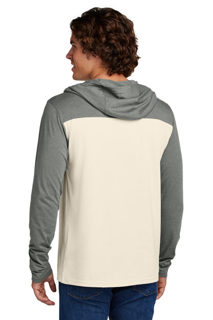 Custom Embroidered Sport-Tek Halftime Long Sleeve Hoodie ST6044,Vintage Heather/ Ecru