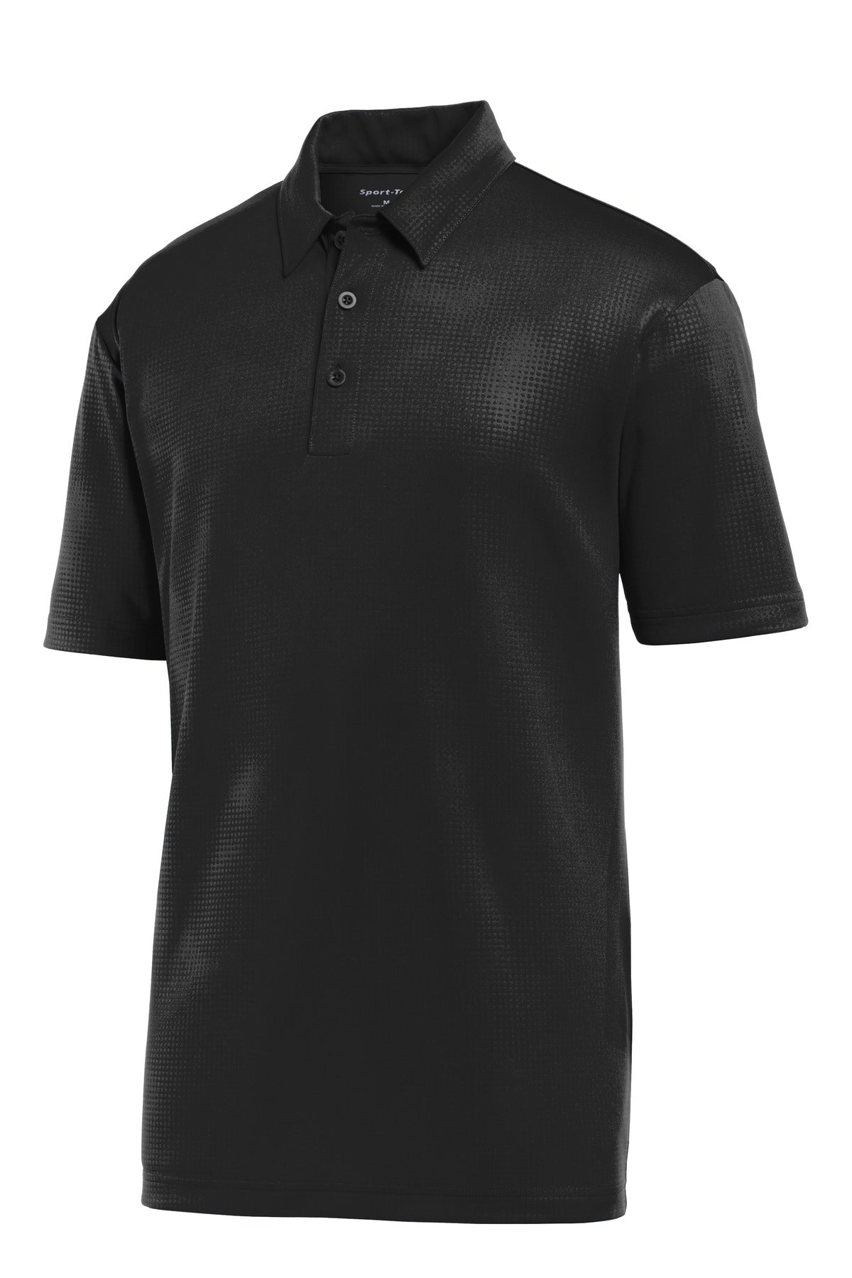Custom Embroidered Sport-Tek Polos/Knits in Black