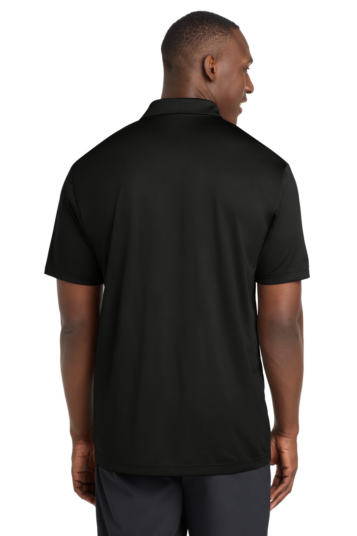 Custom Embroidered Sport-Tek Polos/Knits in Black