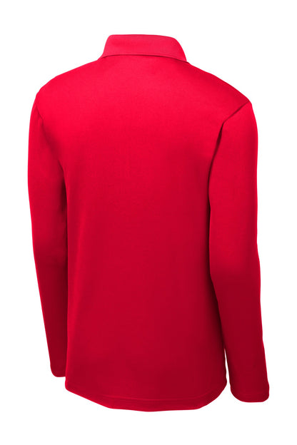 Sport-Tek  PosiCharge  RacerMesh  Long Sleeve Polo. ST640LS