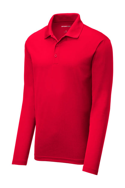 Sport-Tek  PosiCharge  RacerMesh  Long Sleeve Polo. ST640LS