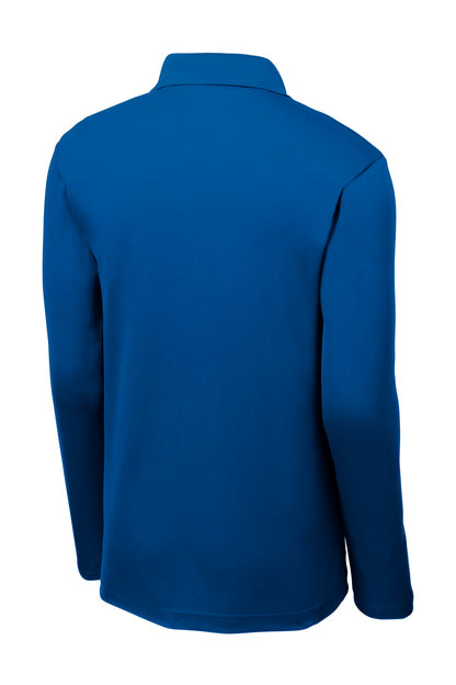 Sport-Tek  PosiCharge  RacerMesh  Long Sleeve Polo. ST640LS