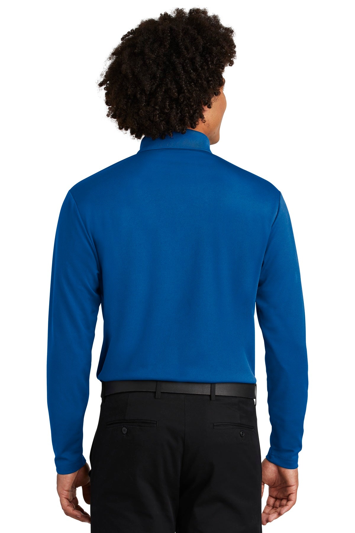Custom Embroidered Sport-Tek  PosiCharge  RacerMesh  Long Sleeve Polo. ST640LS,True Royal