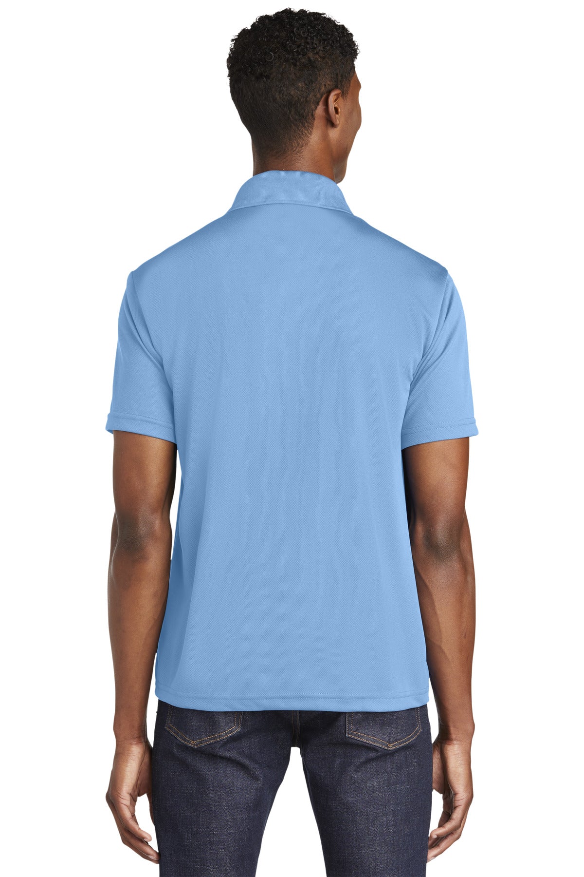 Custom Embroidered Sport-Tek PosiCharge RacerMesh Polo. ST640,Carolina Blue
