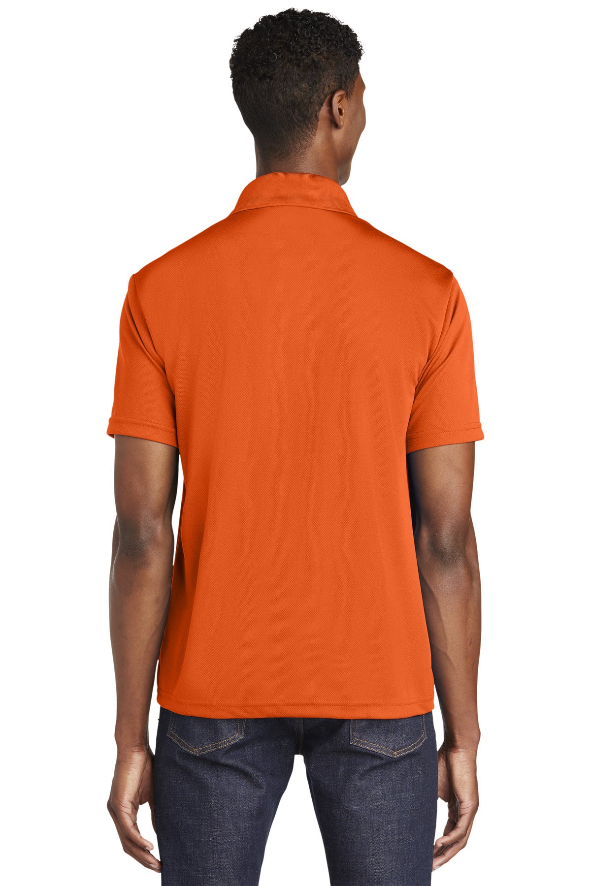 Custom Embroidered Sport-Tek PosiCharge RacerMesh Polo. ST640,Deep Orange