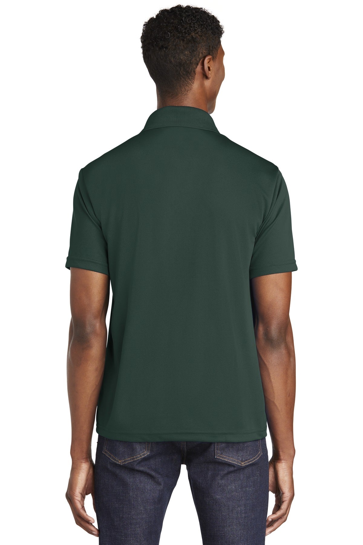 Custom Embroidered Sport-Tek PosiCharge RacerMesh Polo. ST640,Dark Forest Green