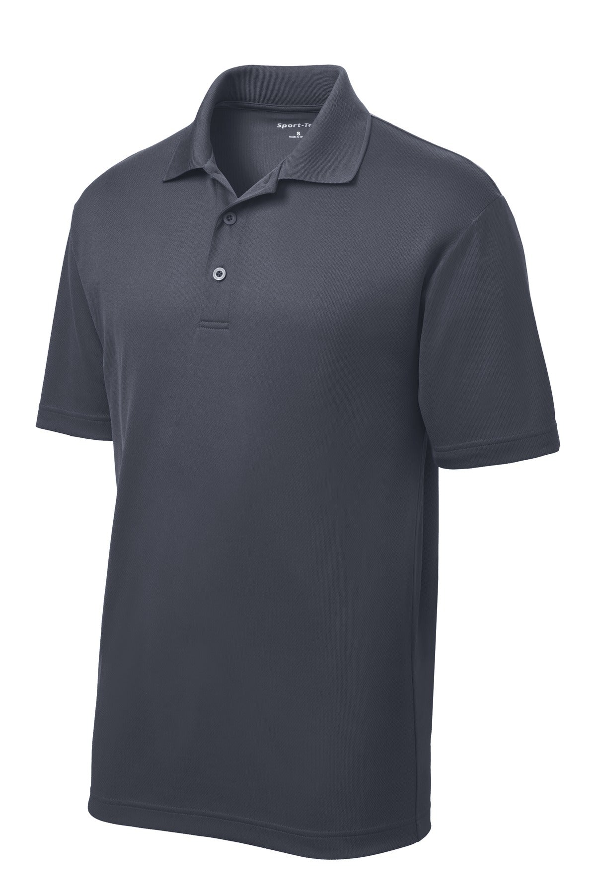 Sport-Tek PosiCharge RacerMesh Polo. ST640 Graphite