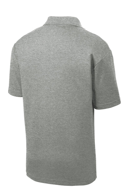Sport-Tek PosiCharge RacerMesh Polo. ST640 Grey Heather