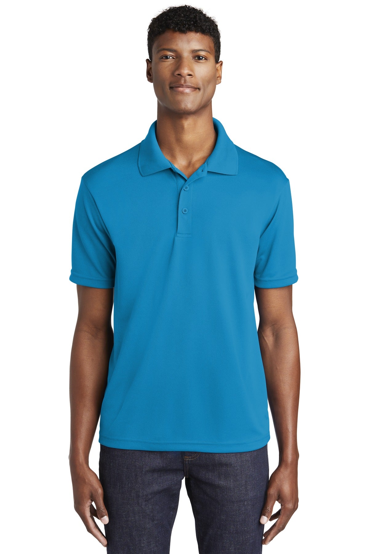 Sport-Tek PosiCharge RacerMesh Polo. ST640 Pond Blue