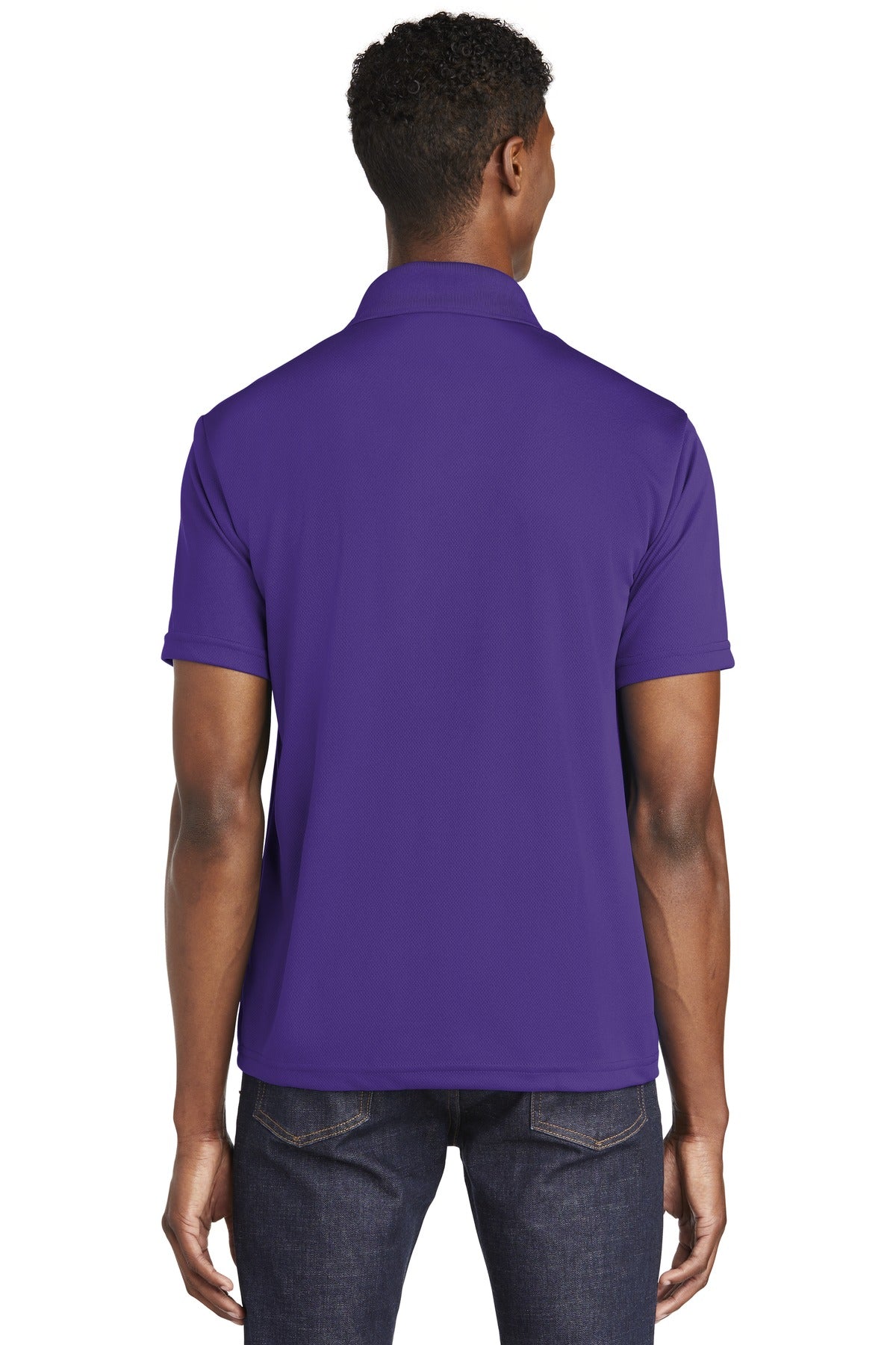 Custom Embroidered Sport-Tek PosiCharge RacerMesh Polo. ST640,Purple