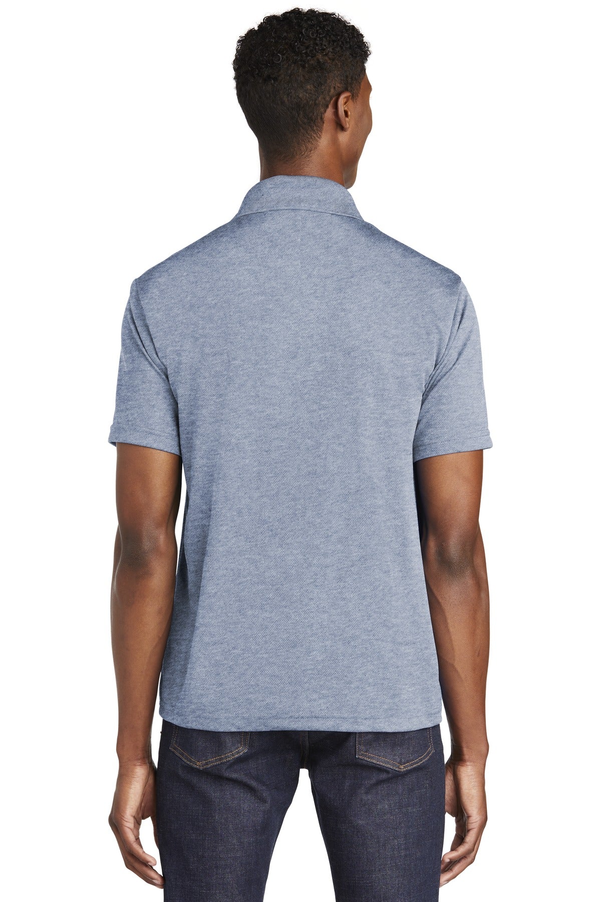 Custom Embroidered Sport-Tek PosiCharge RacerMesh Polo. ST640,True Navy Heather