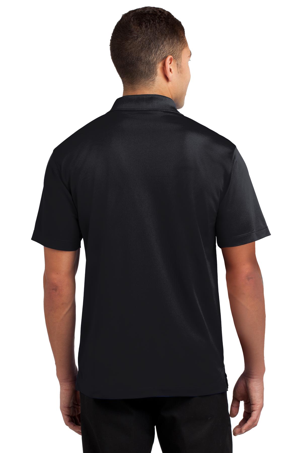 Custom Embroidered Sport-Tek Micropique Sport-Wick Polo. ST650,Black