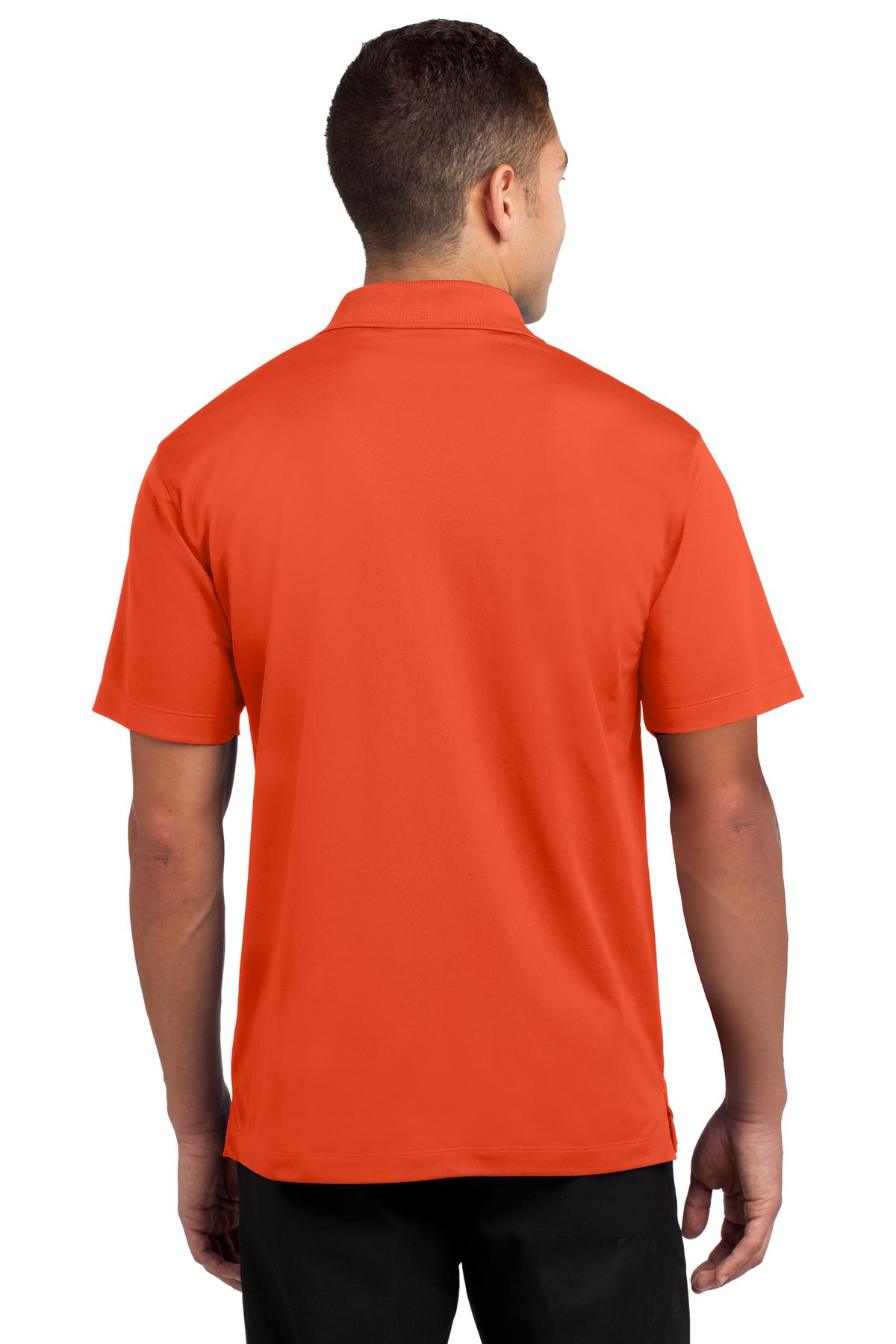 Custom Embroidered Sport-Tek Micropique Sport-Wick Polo. ST650,Deep Orange