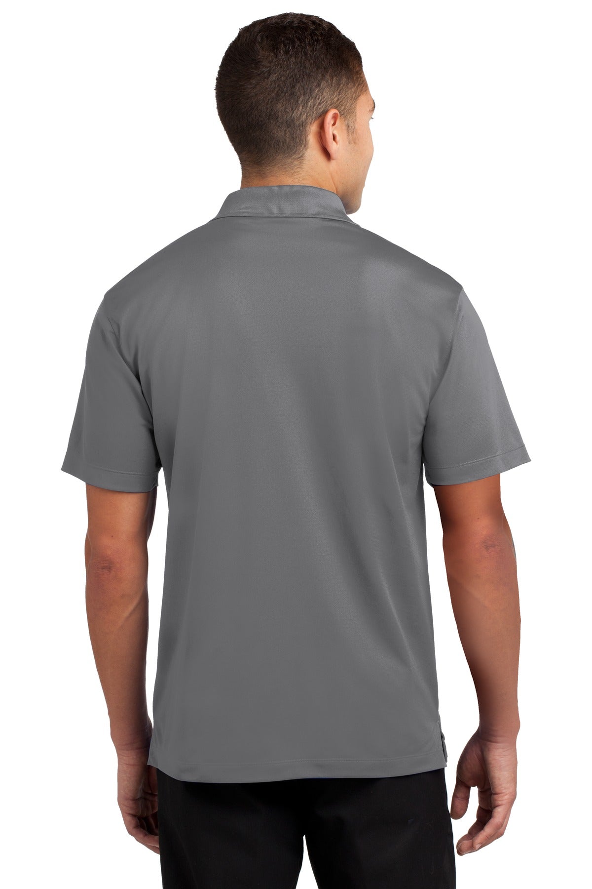 Custom Embroidered Sport-Tek Micropique Sport-Wick Polo. ST650,Grey Concrete