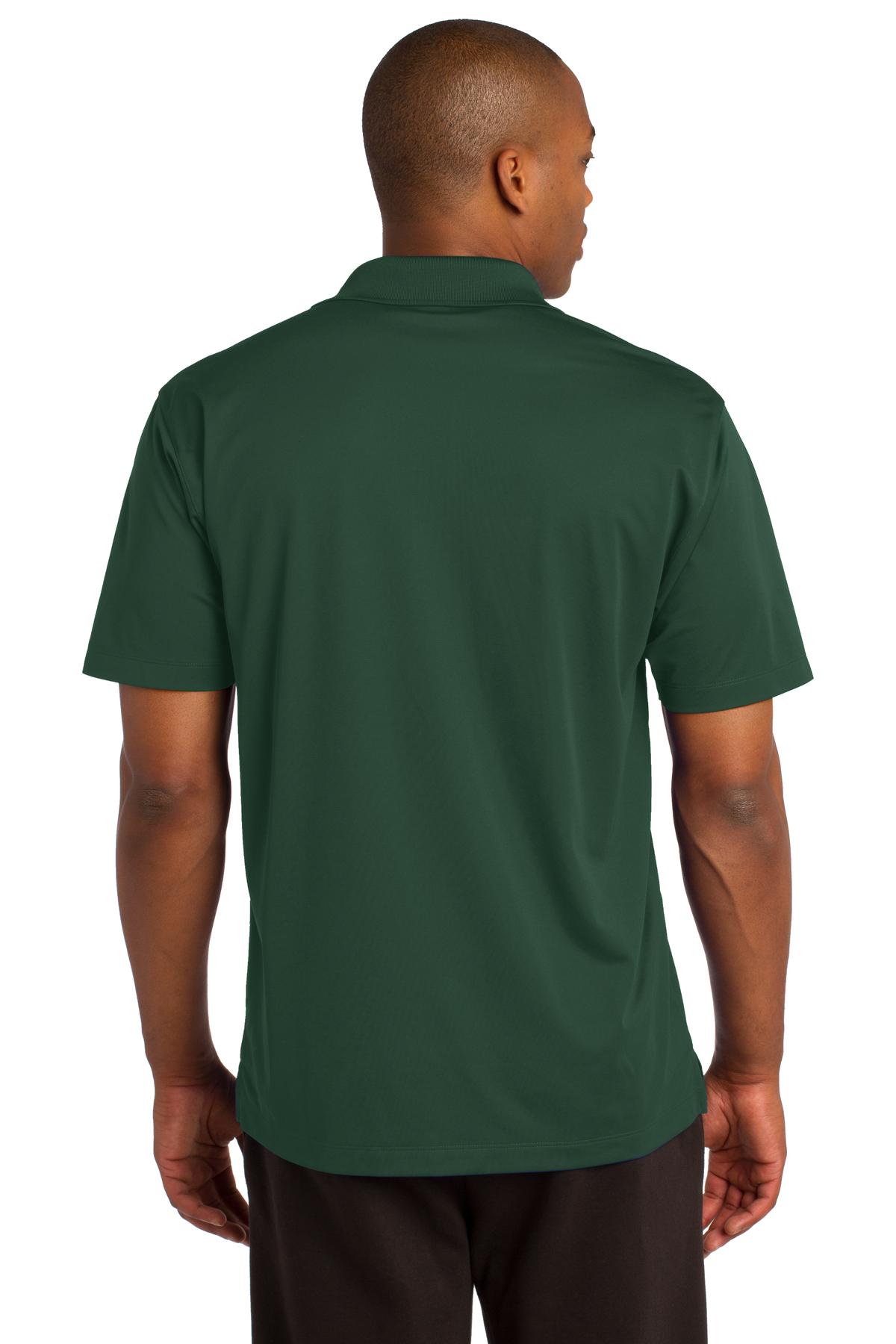 Custom Embroidered Sport-Tek Micropique Sport-Wick Pocket Polo. ST651,Forest Green