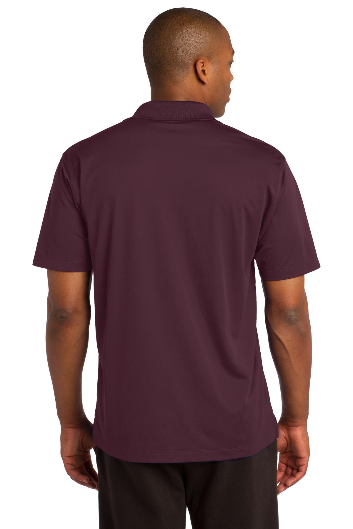 Custom Embroidered Sport-Tek Micropique Sport-Wick Pocket Polo. ST651,Maroon