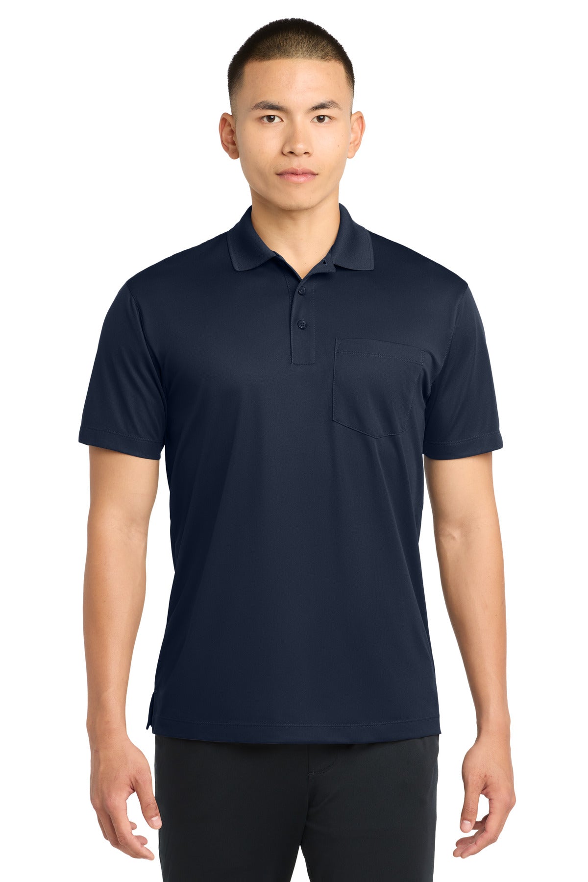 Custom Embroidered Sport-Tek Polos/Knits in True Navy
