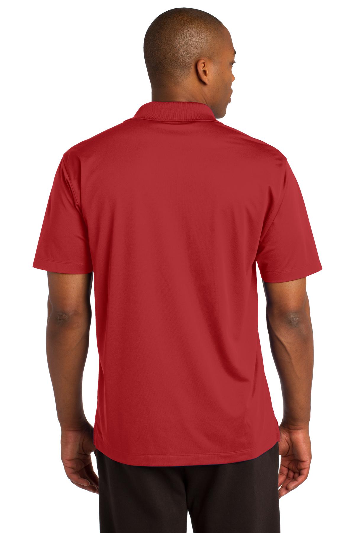 Custom Embroidered Sport-Tek Micropique Sport-Wick Pocket Polo. ST651,True Red