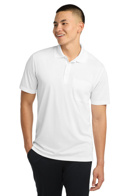 Custom Embroidered Sport-Tek Polos/Knits in White