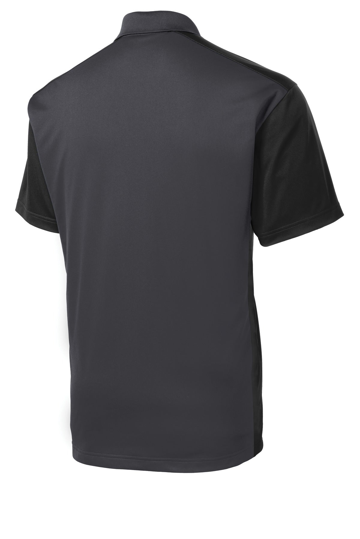 Custom Embroidered Sport-Tek Polos/Knits in Iron Grey/ Black