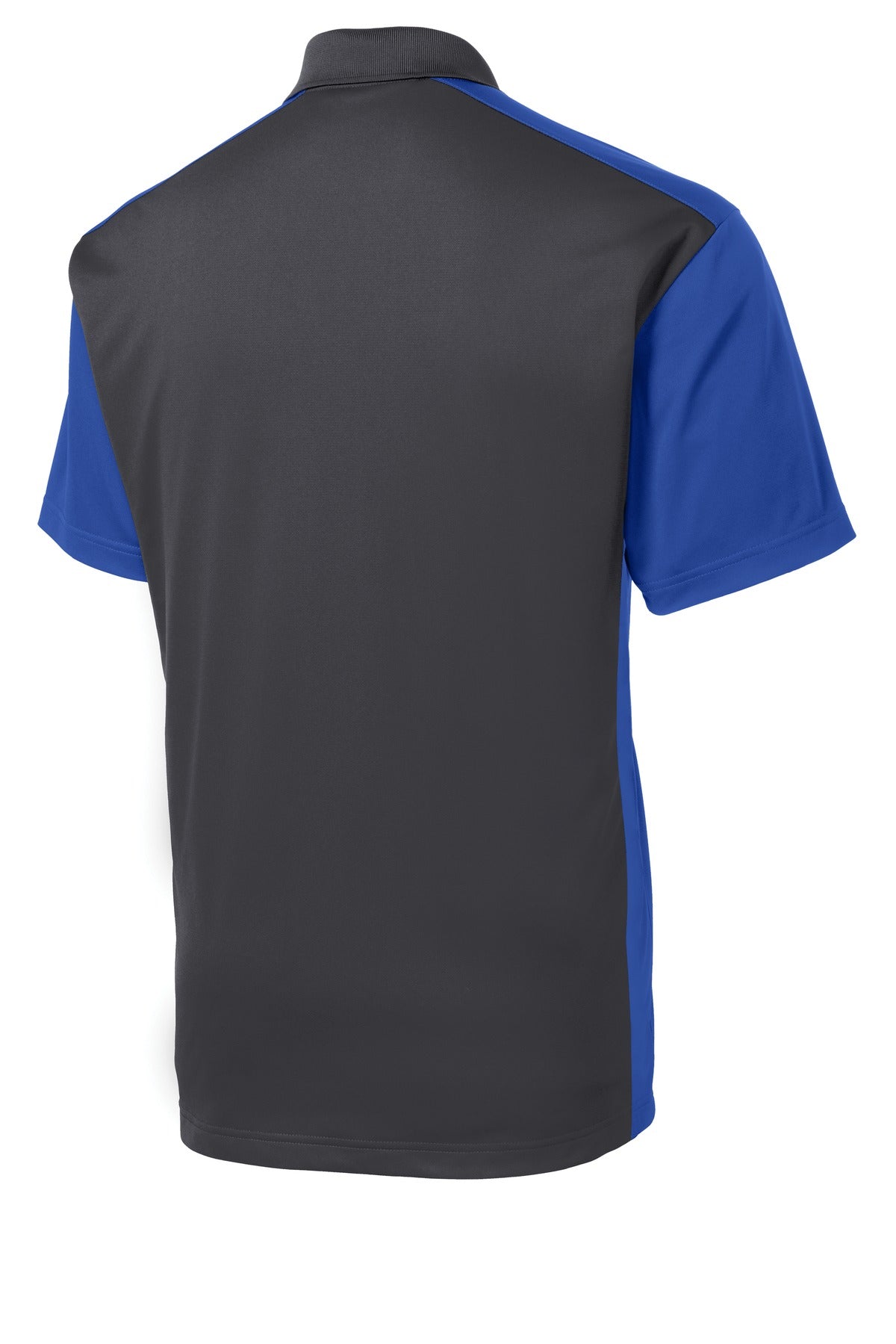 Custom Embroidered Sport-Tek Polos/Knits in Iron Grey/ True Royal