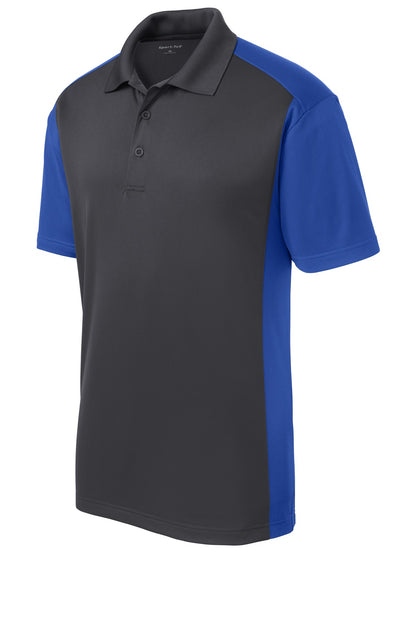 Custom Embroidered Sport-Tek Polos/Knits in Iron Grey/ True Royal