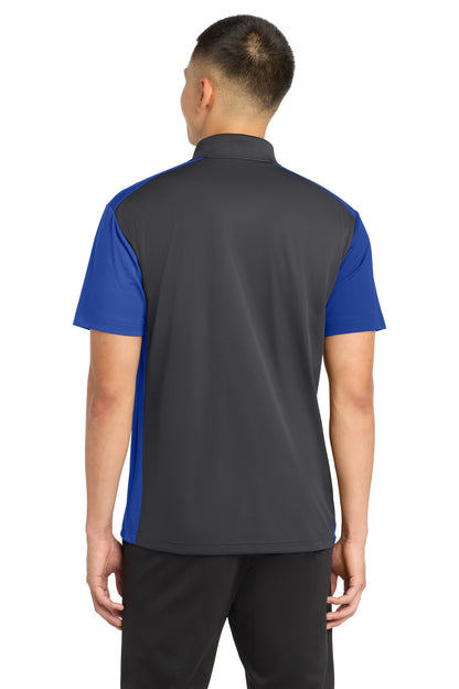 Custom Embroidered Sport-Tek Polos/Knits in Iron Grey/ True Royal