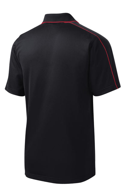 Sport-Tek Micropique Sport-Wick Piped Polo. ST653