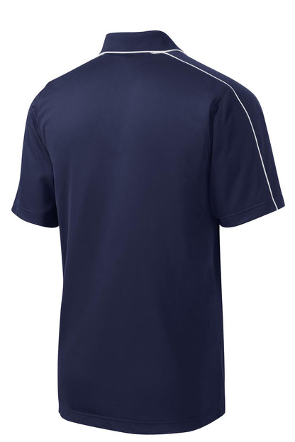 Sport-Tek Micropique Sport-Wick Piped Polo. ST653